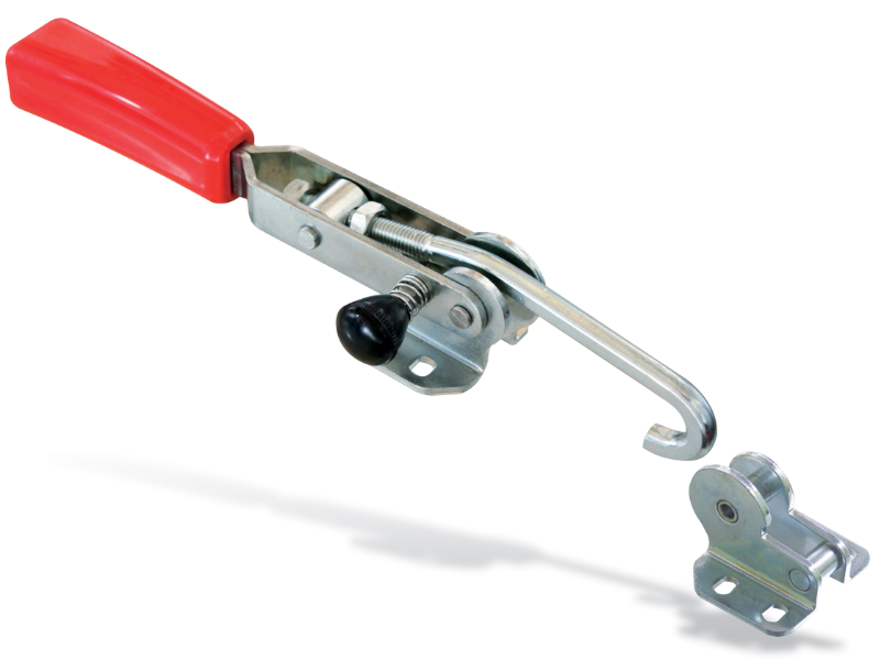 M46S Hook type toggle clamp with j-hook and safety latch