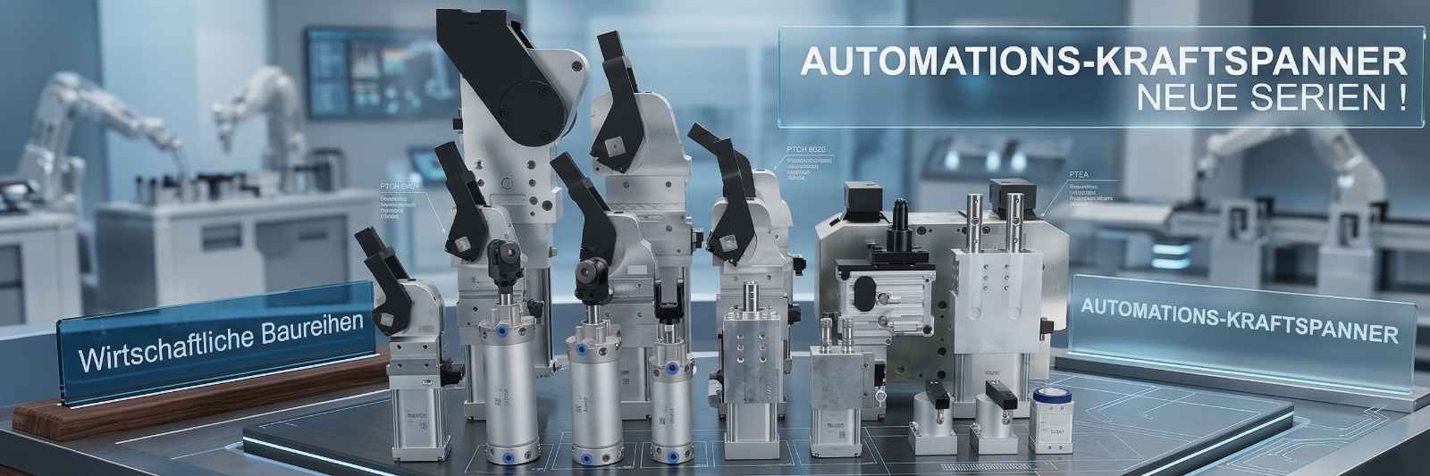 Automations-Kraftspanner, Pneumatikspanner