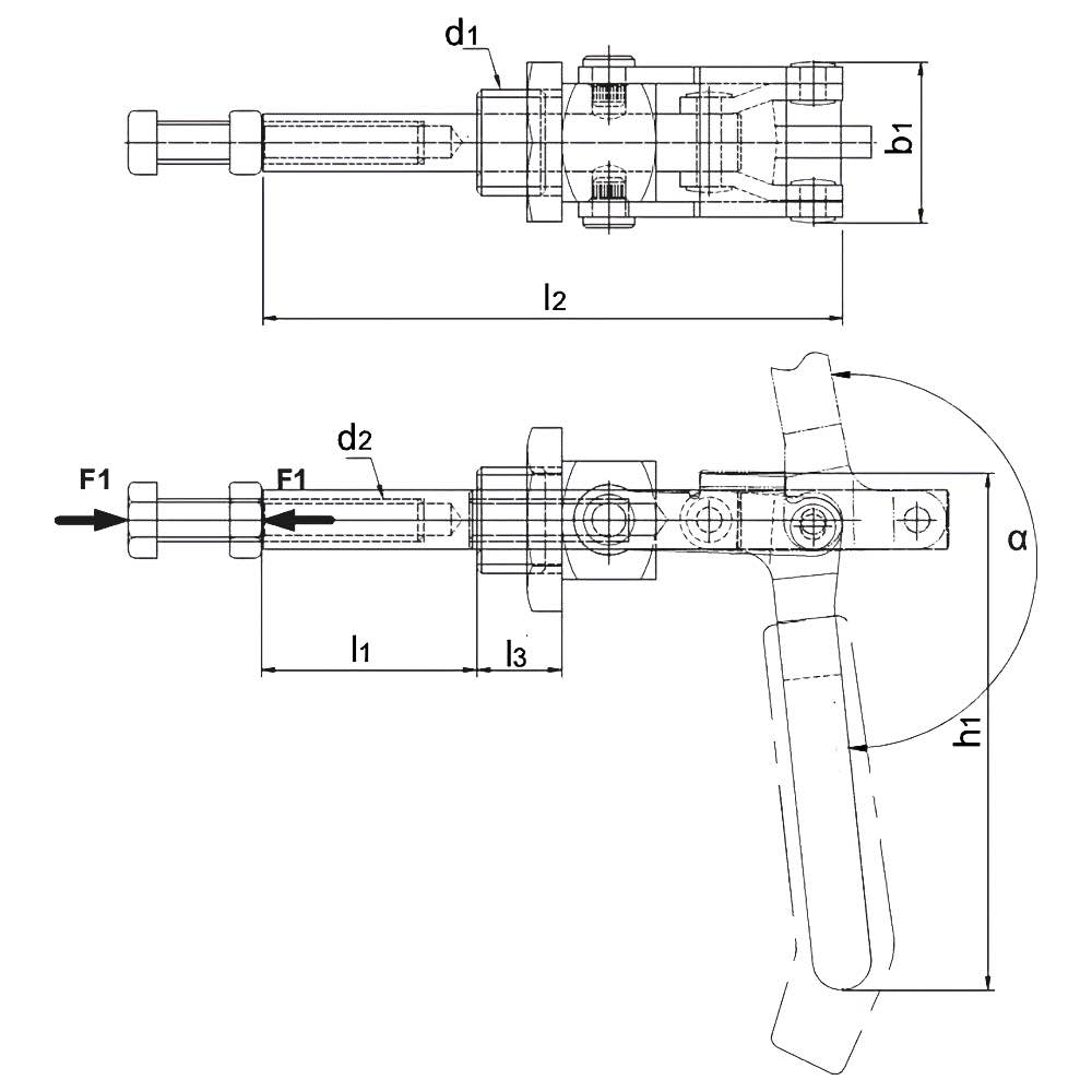 Technische Zeichnung DST-362