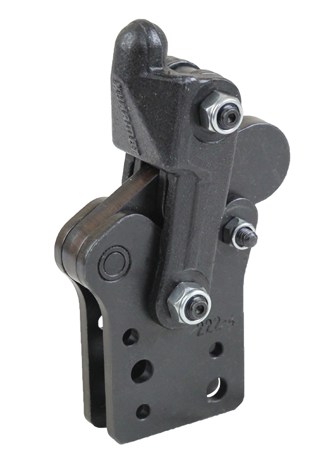 222 Schweißbarer Modulspanner mit fixiertem senkrechtem Fuß