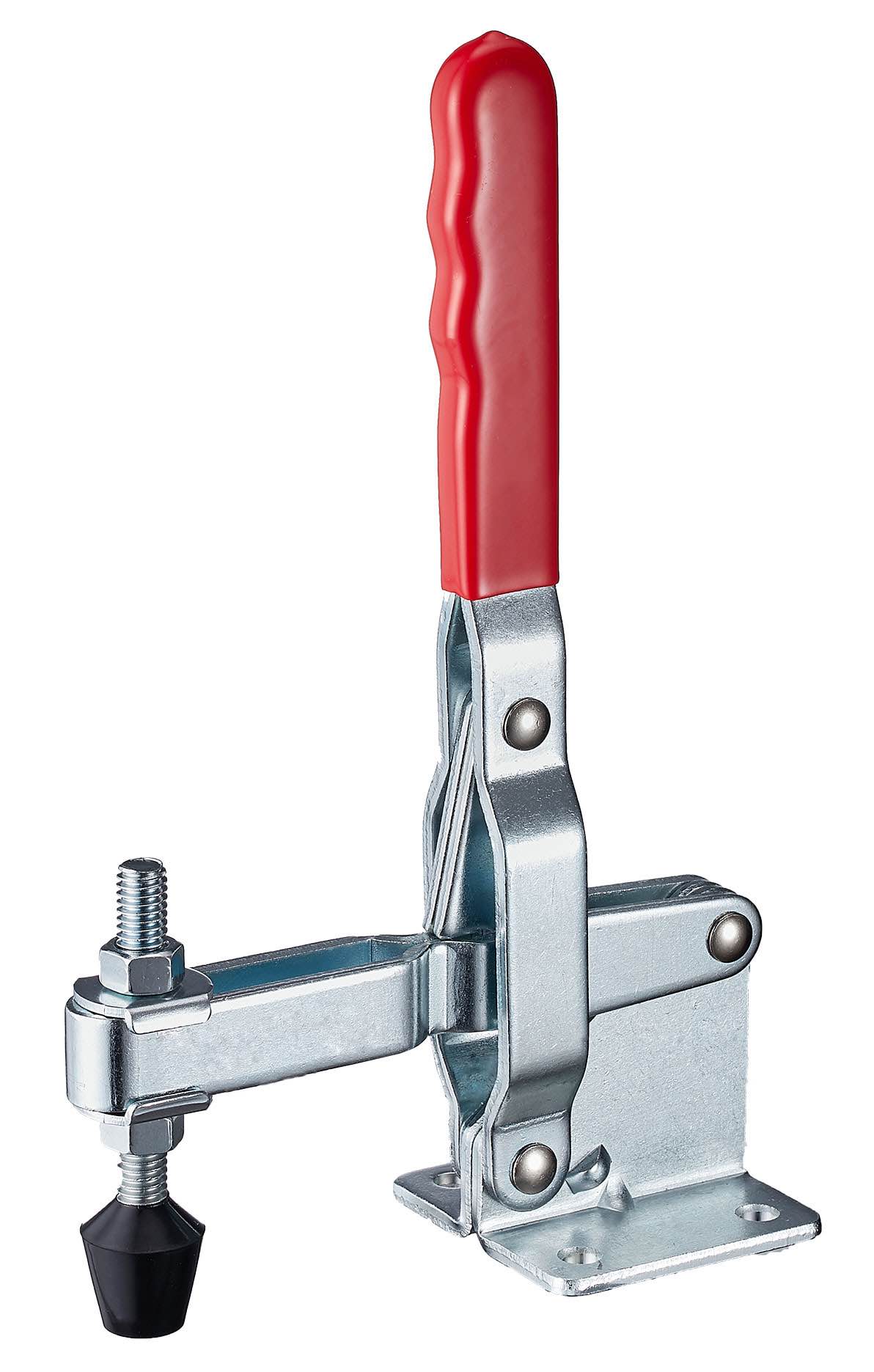 DST-101-EL Senkrechtspanner Vertikalspanner waagrechter Fuß U-Spannarm 3600N