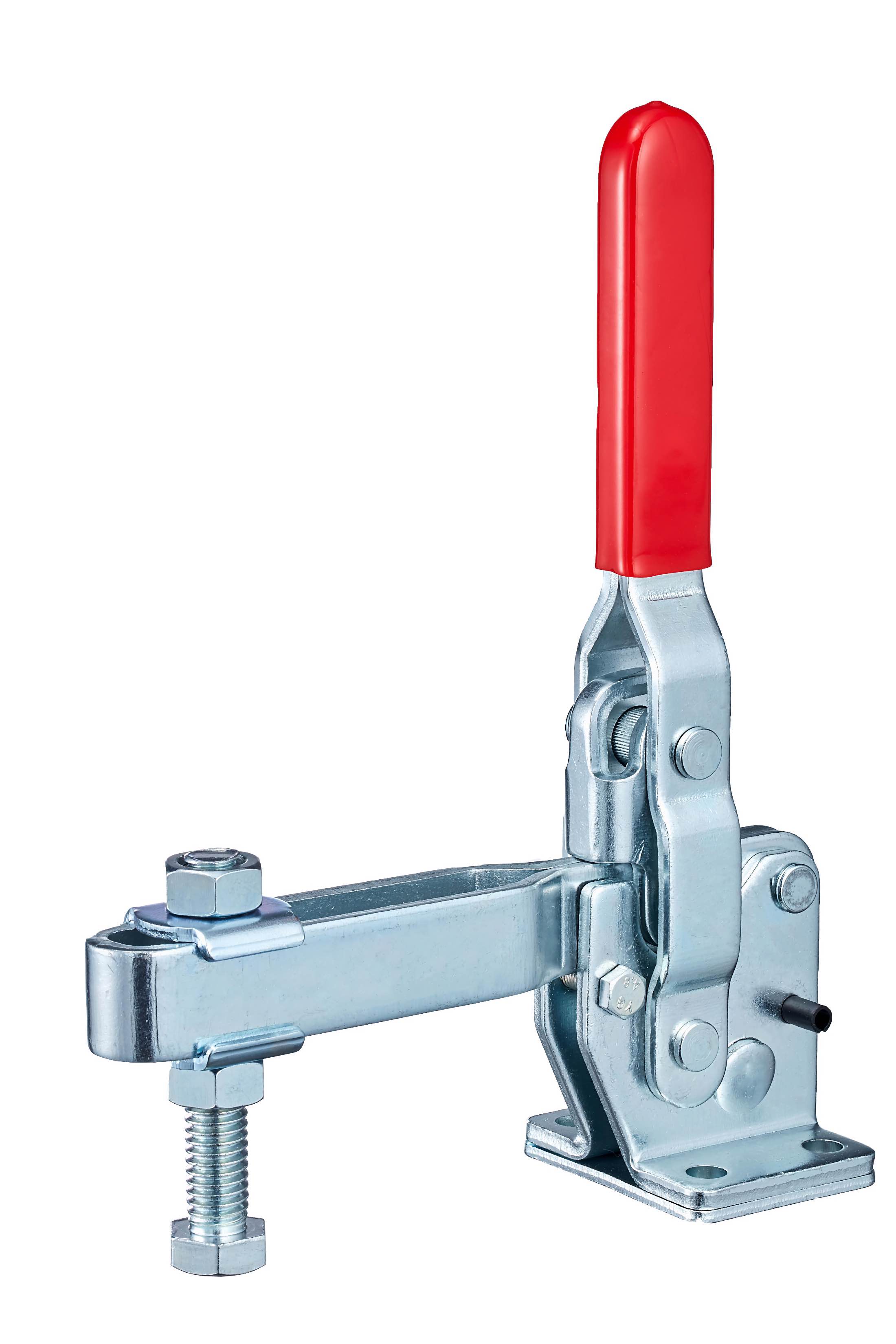 DST-10247 Senkrechtspanner-Vertikalspanner waagrechter Fuss U-Spannarm 4500N