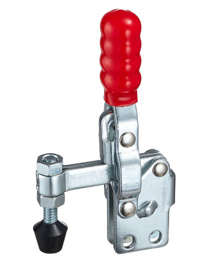 DST-12055 Schnellspanner-Senkrechtspanner mit senkrechtem Fuß fixer Spannarm 910N