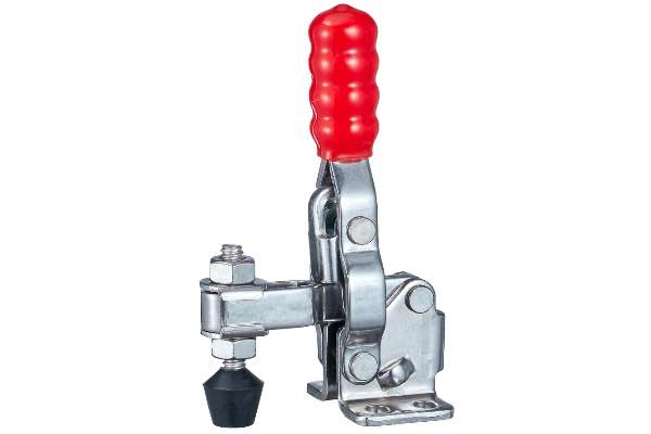 DST-12050-USS Senkrechtspanner-Vertikalspanner mit waagrechtem Fuss 910N EDELSTAHL