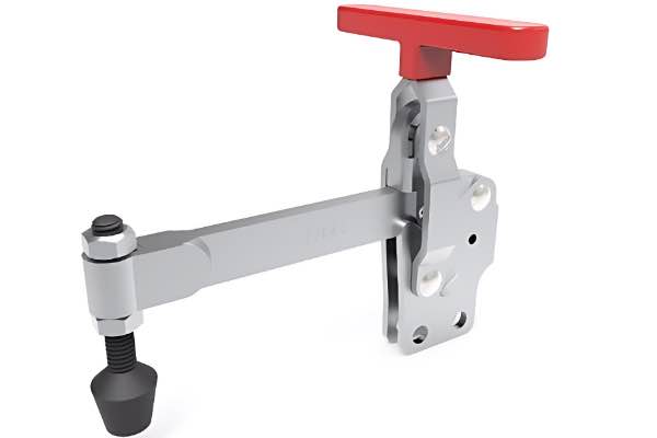 DST 12148 Senkrechtspanner mit Senkrechtem Fuss und T Handgriff