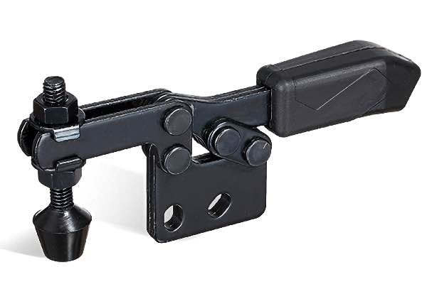 DST-2604-B Schwarzer Waagrechtspanner mit senkrtechtem Fuss  für optische Messtechnik, 820N