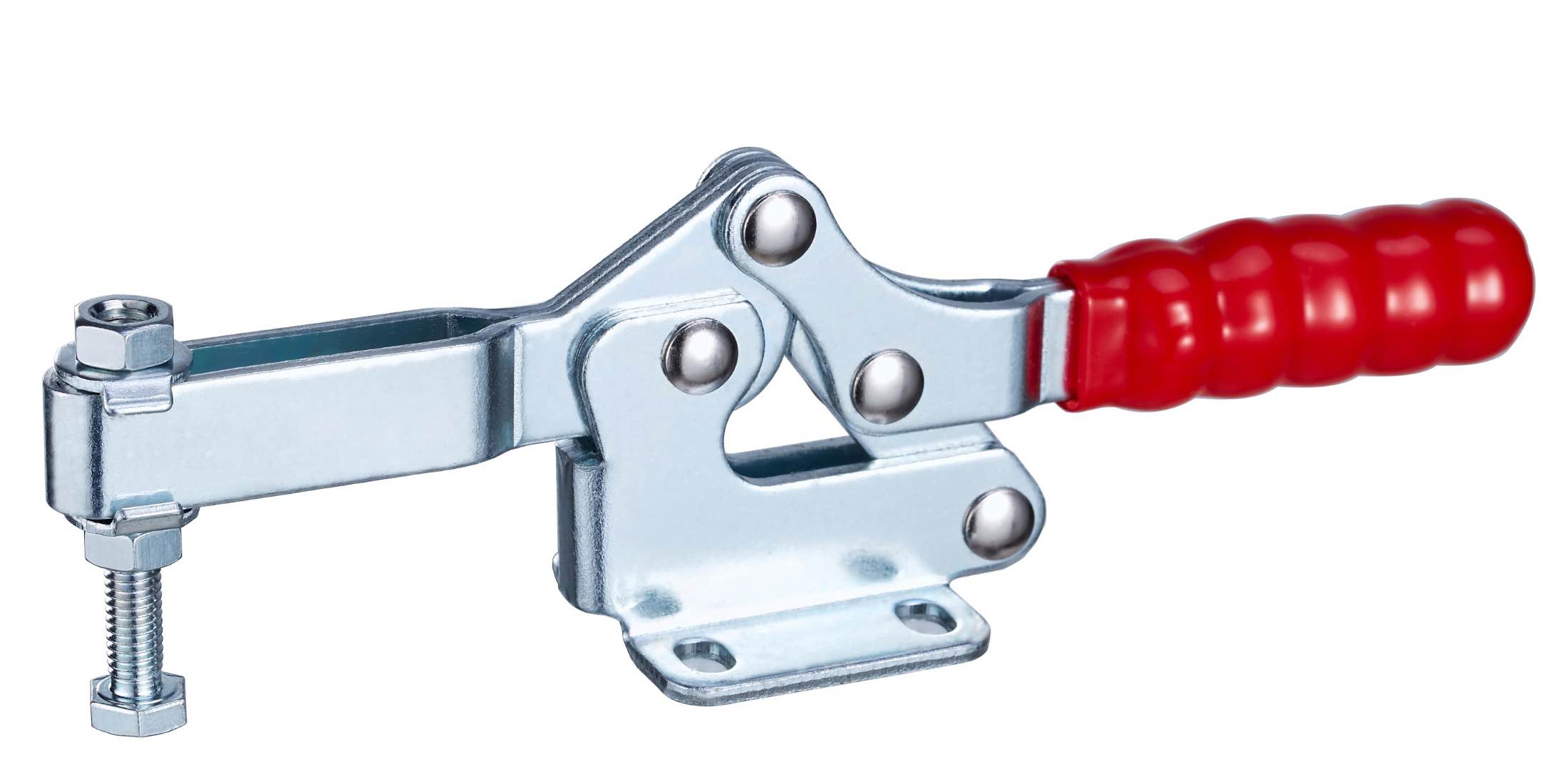 DST-20752-B Waagrechtspanner-Horizontalspanner mit waagrechtem Fuß Haltekraft 750N