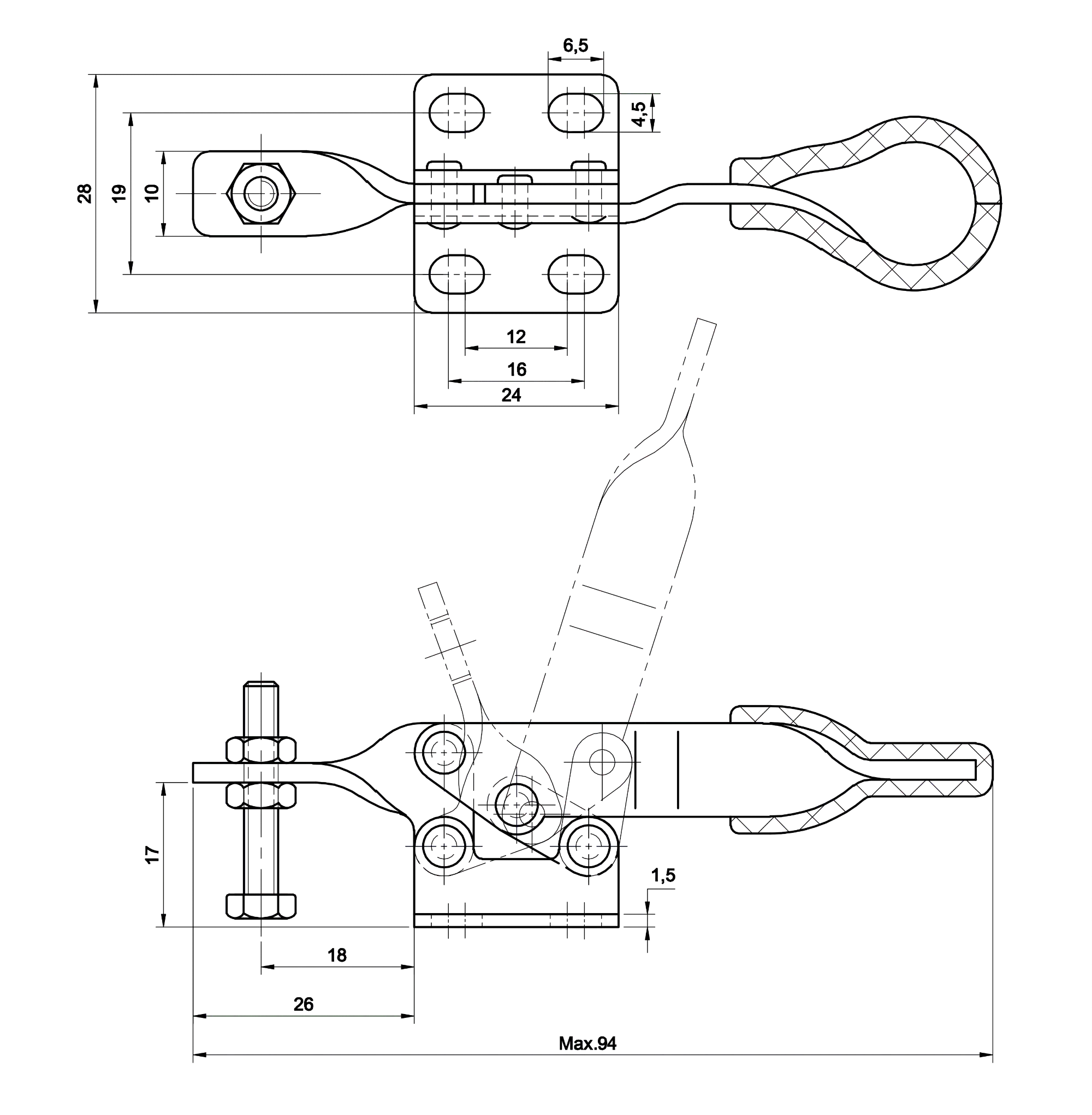 Technische Zeichnung DST-20100